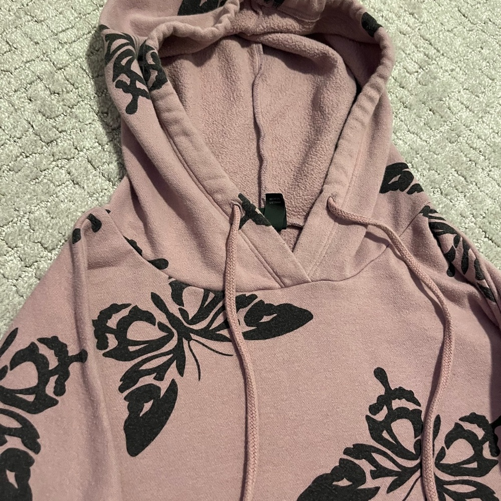 Wild Fable Pink Butterfly Hoodie